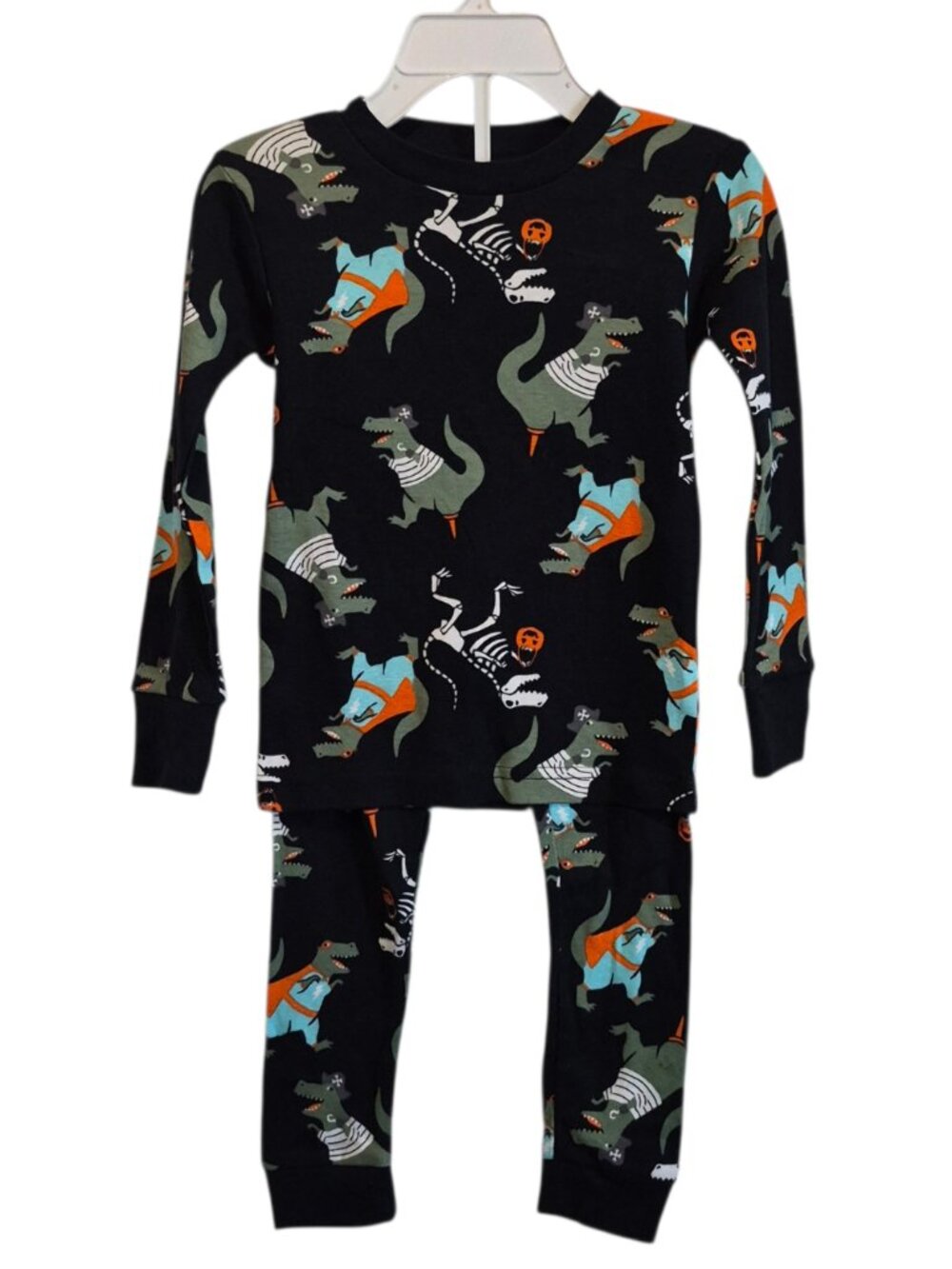 Carter's Toddler Long Sleeve Halloween Dino Pajama Set Size 2T